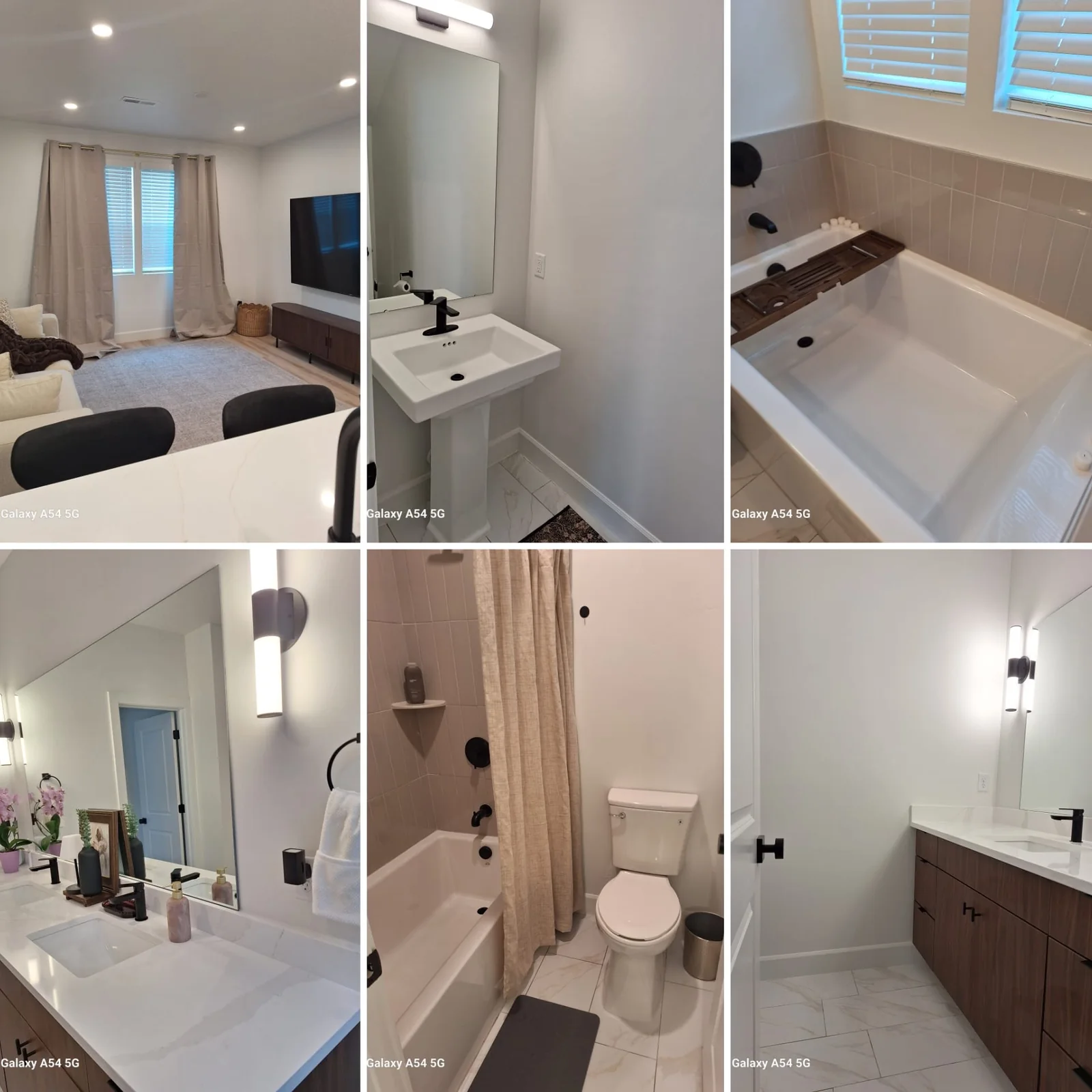 Modern Utah County home after professional cleaning
